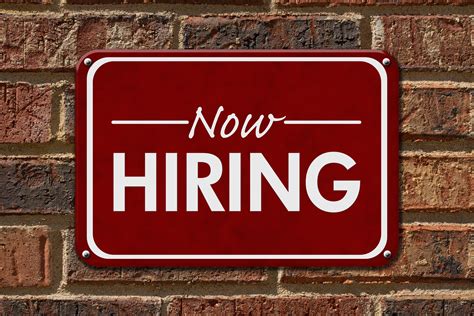 Now Hiring .